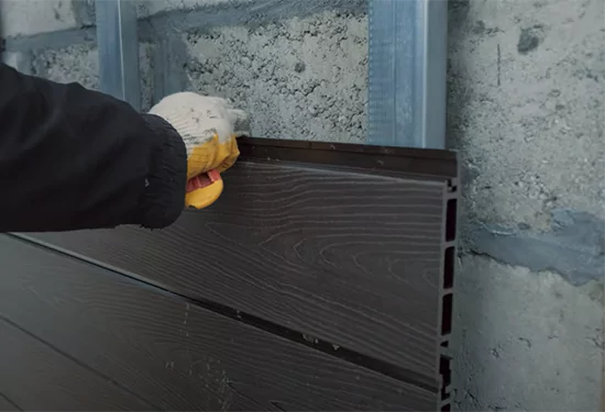 Общее руководство по монтажу фасадной системы из ДПК